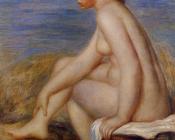 皮埃尔 奥古斯特 雷诺阿 : Seated Bather